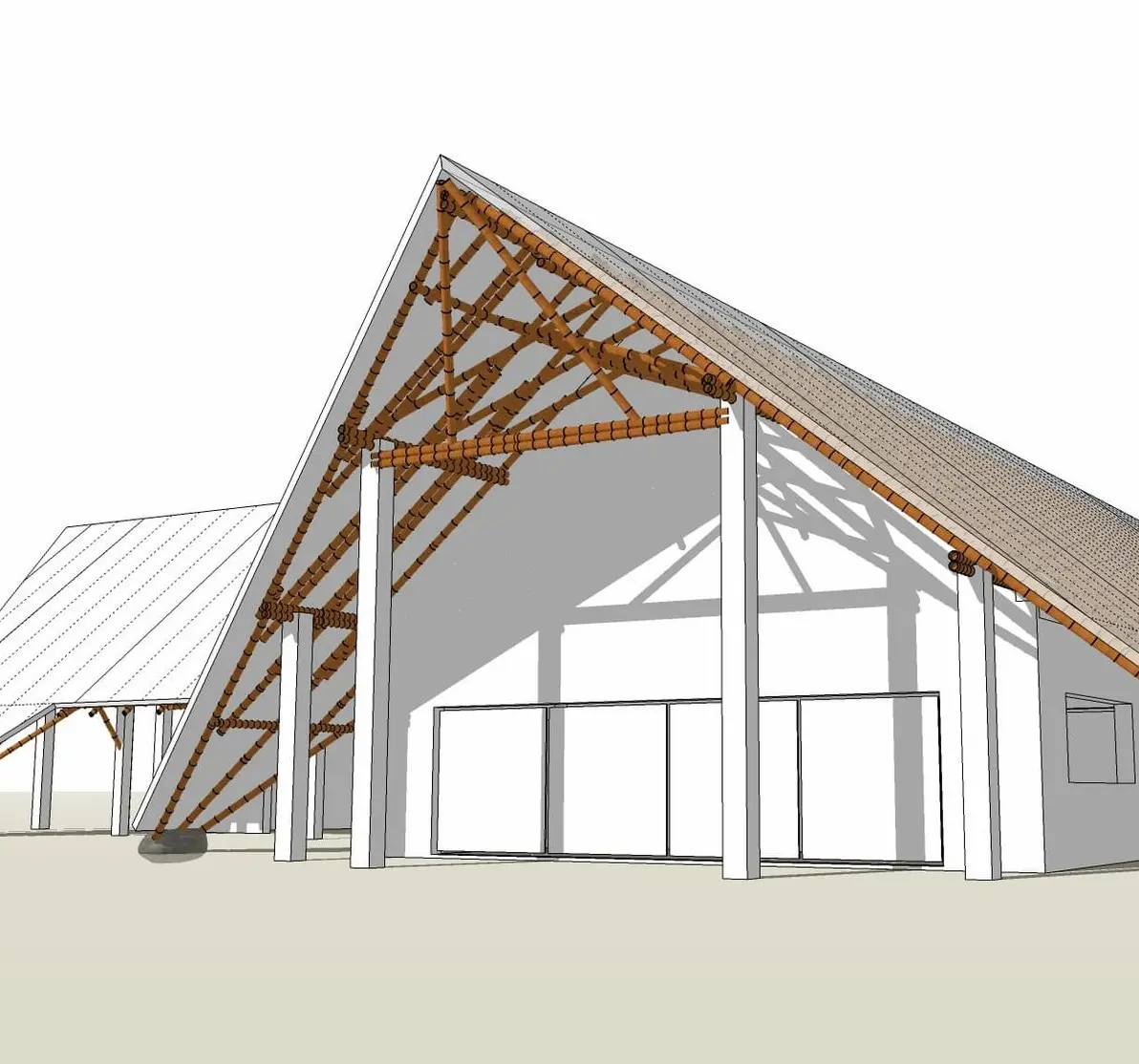 asesoramiento técnico en obra estructura bambú