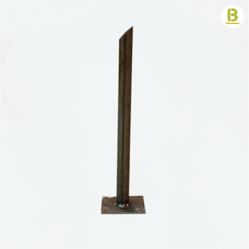 Base metálica individual