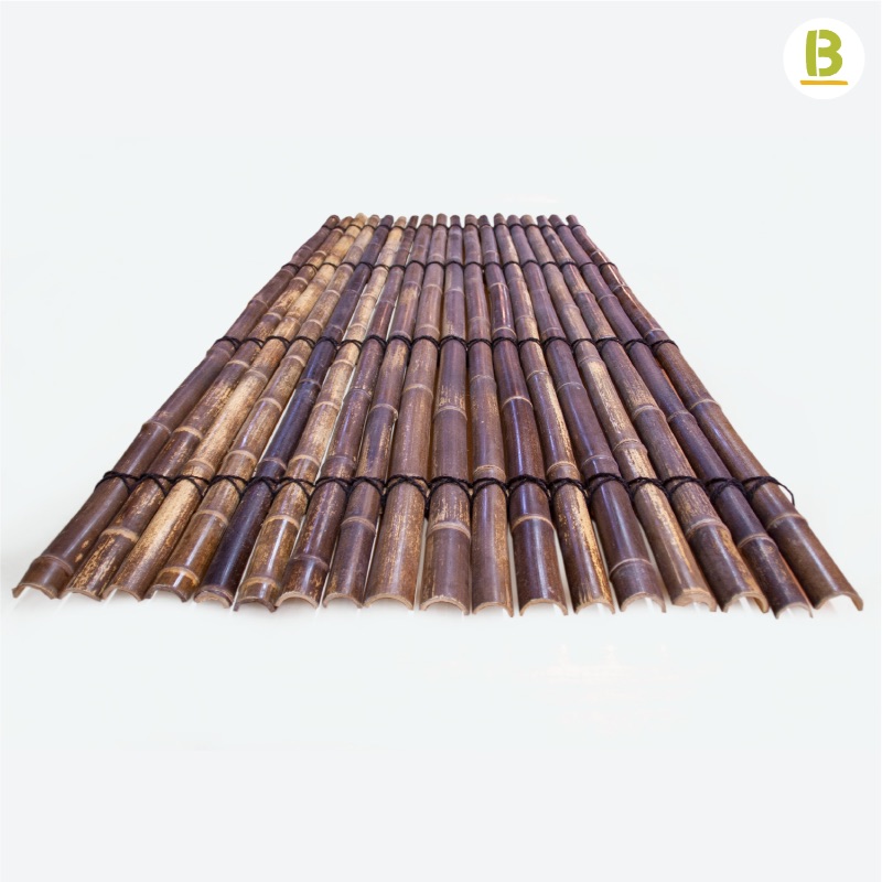 Panel de medias cañas Black