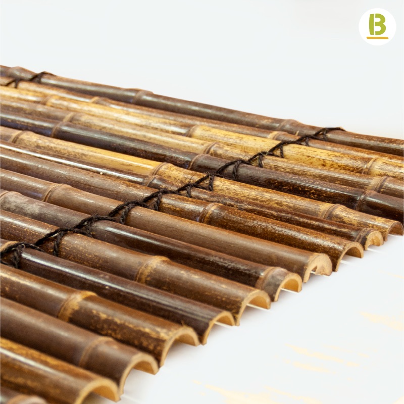 Panel de medias cañas Black