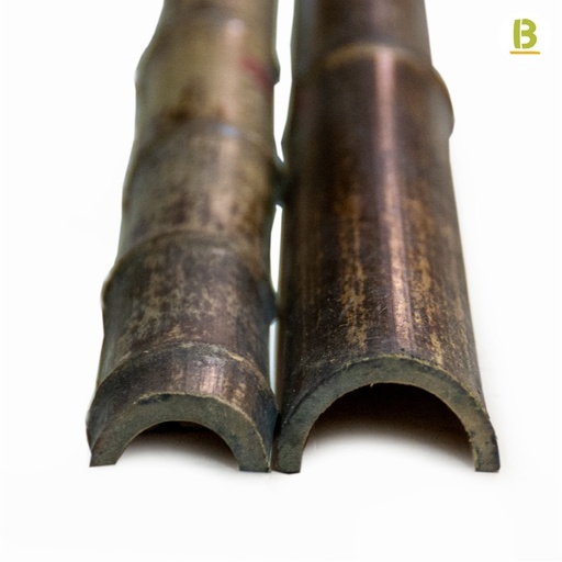 Black Bamboo half canes 